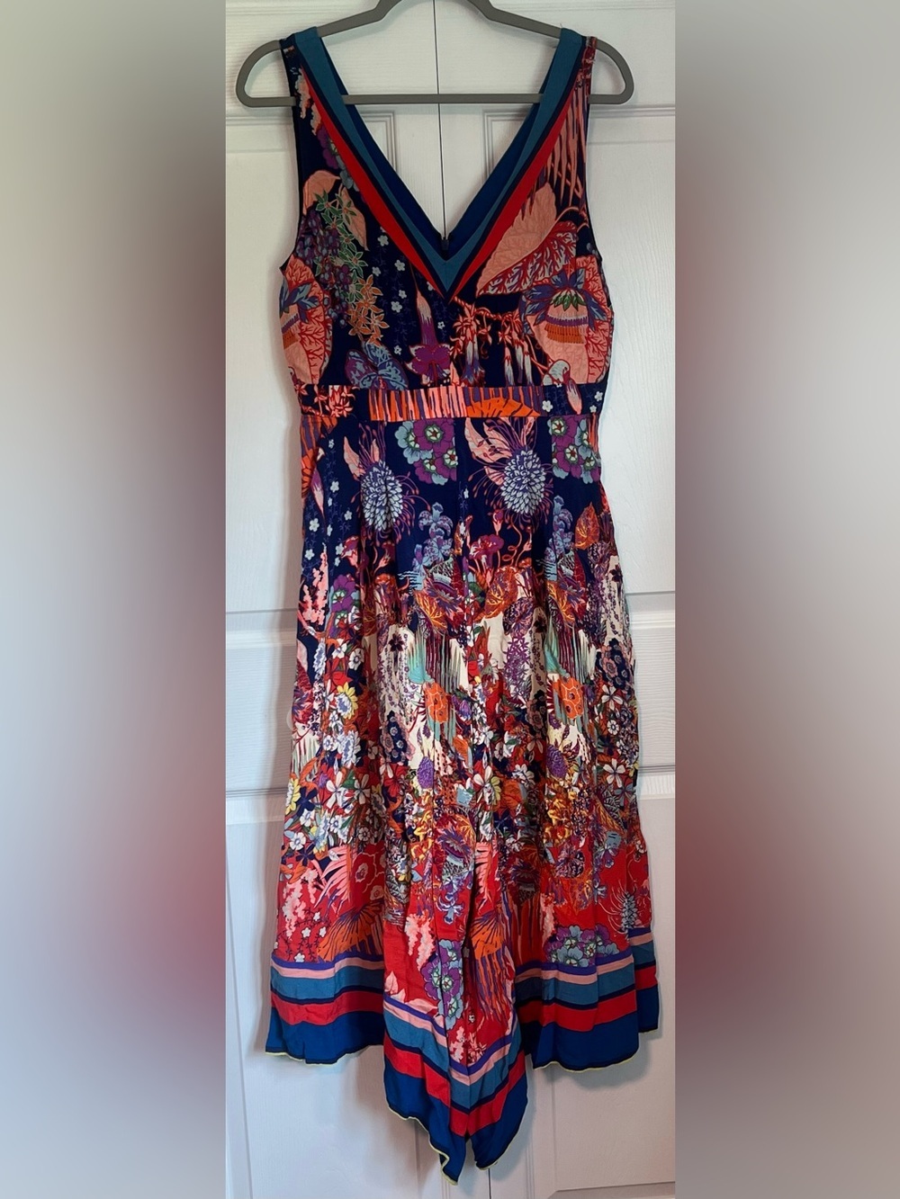 Anthropologie Maeve Iris Jumpsuit